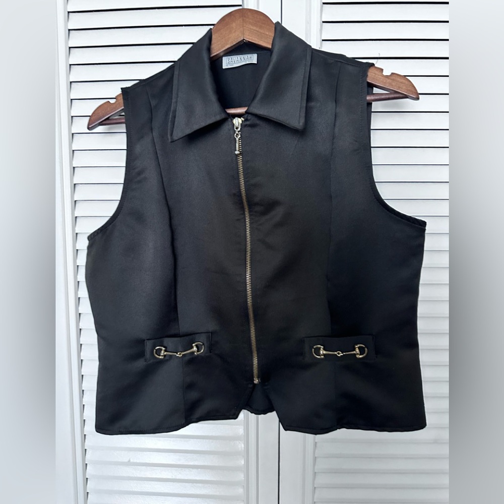 Savannah Black Vest